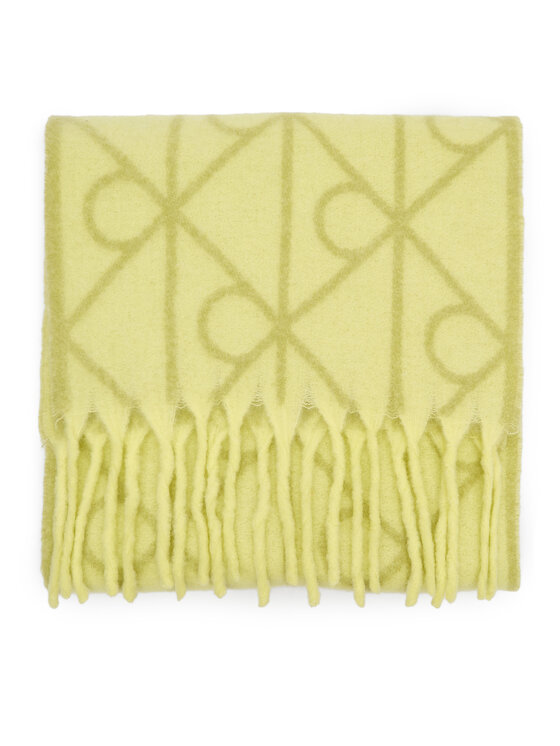 Calvin Klein Calvin Klein Sciarpa Emblem Aop Brushed LV04D8072G Verde