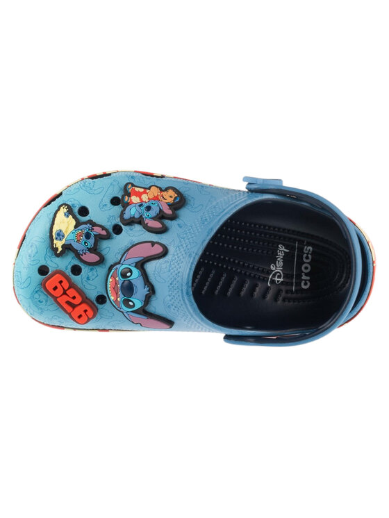Crocs Crocs Klapki Classic Stitch Clog K Niebieski