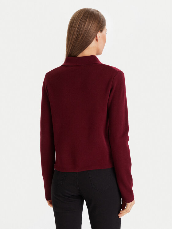 Morgan Morgan Strickjacke 252-MIMDIE Dunkelrot Regular Fit