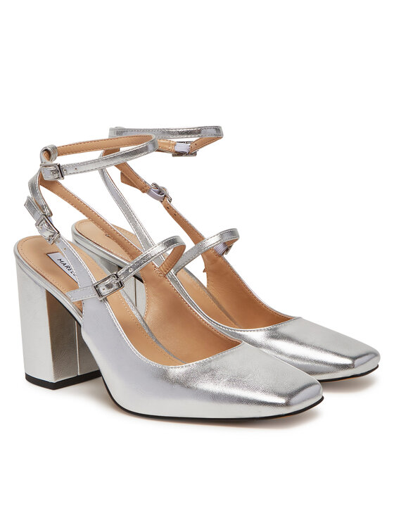 Marella Marella Sandale 2513521086200 Srebrna