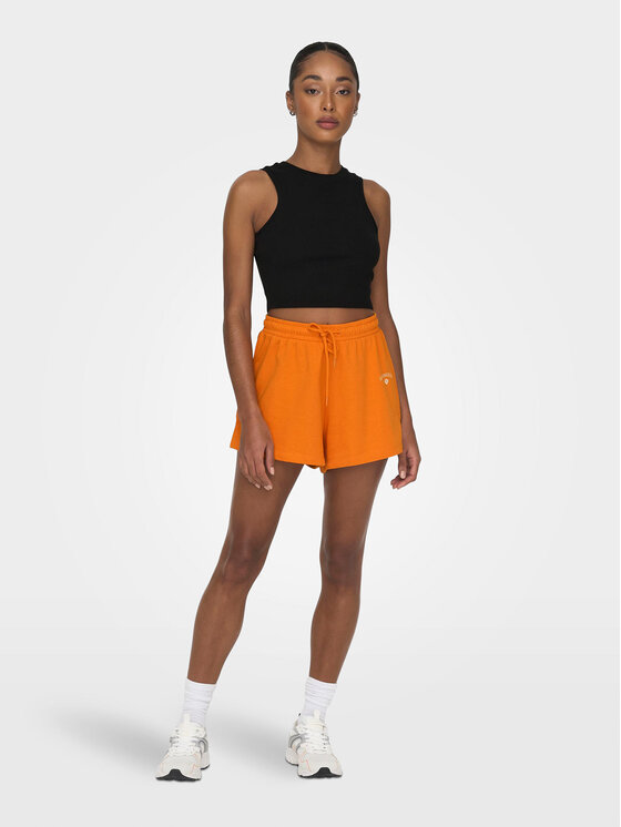 ONLY ONLY Top Vilma 15282771 Czarny Slim Fit