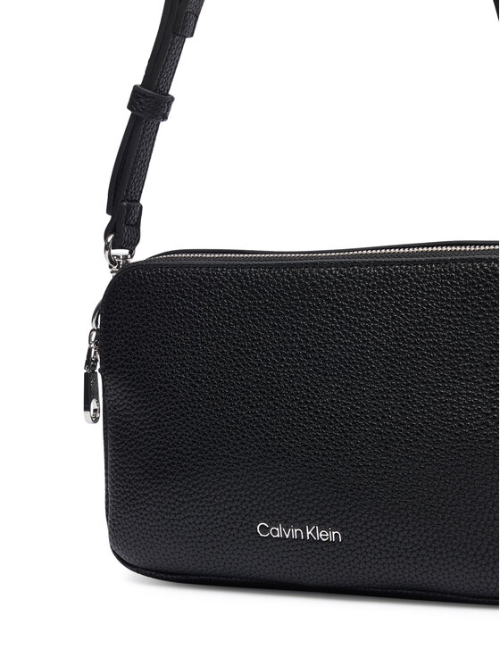 Calvin Klein Calvin Klein Handtasche Webbing 2X Strap Camera Bag LV04F3656G Schwarz