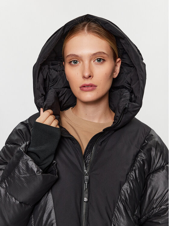 Didriksons Didriksons Μπουφάν χειμωνιάτικο Andrea 504308 Μαύρο Oversize
