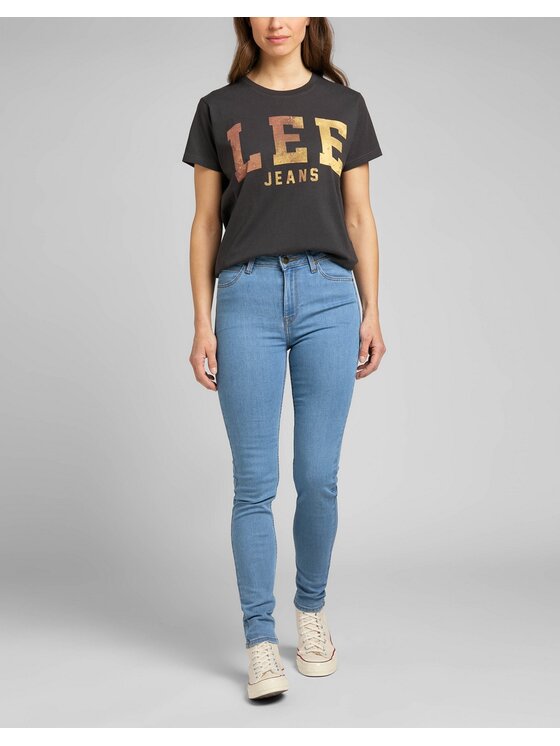 Lee Lee Jeans Scarlett High Clean Light Blu Skinny Fit