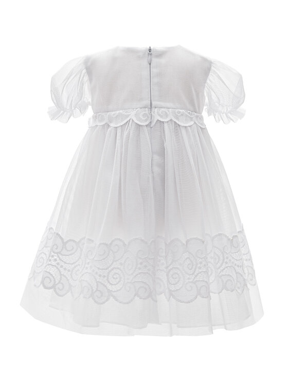 SLY SLY Sukienka 1/SMM/03A Biały Comfortable Fit