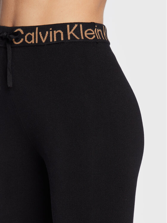 Calvin Klein Jeans Calvin Klein Jeans Pantaloni in maglia J20J219740 Nero Regular Fit