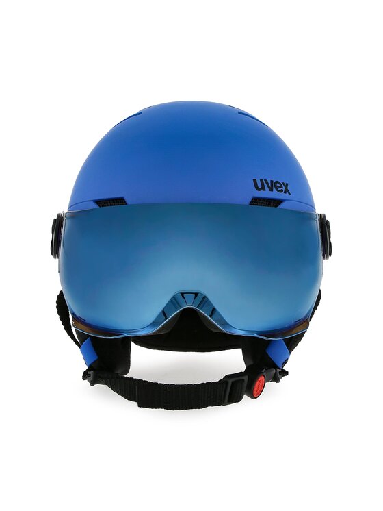 Uvex Uvex Lyžiarska helma Rocket Jr Visor 56/6/263/20 Modrá
