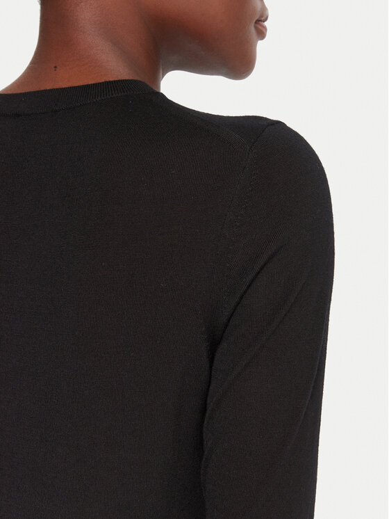 BOSS BOSS Pulover Ferpina 50544987 Črna Slim Fit
