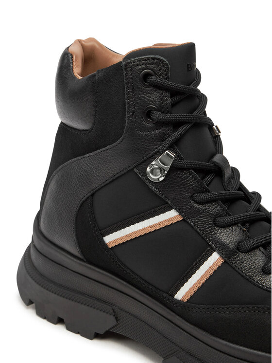 BOSS Boss Schnürstiefeletten Foster LUBootie NYSD 50523507 Schwarz