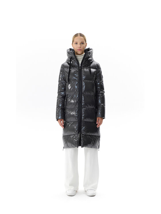 Tiffi Tiffi Kurtka damska SOLDEN Szary Regular Fit