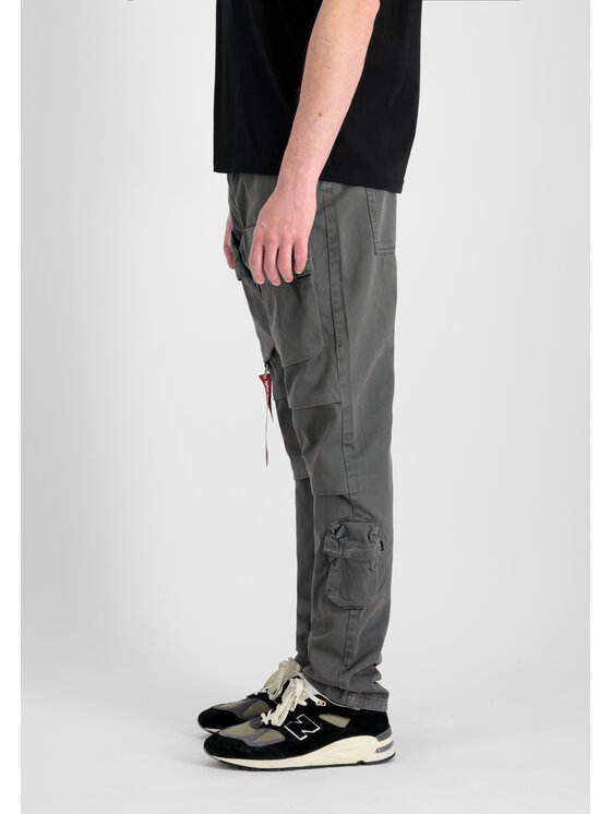 Alpha Industries Alpha Industries Spodnie materiałowe AI.148207-684-34 Szary Straight Leg
