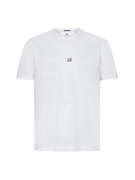 C.P. Company C.P. Company T-Shirt 16CMTS088A-006374G Λευκό Regular Fit