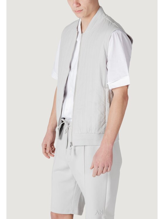 Antony Morato Antony Morato Kurtka skórzana REGULAR FIT Szary Regular Fit