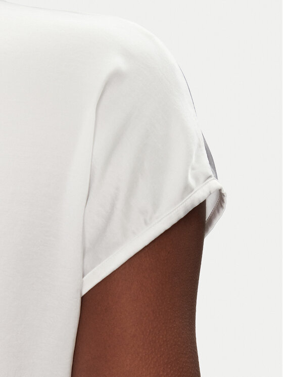 ViCOLO ViCOLO Palaidinė TD0009 Balta Relaxed Fit
