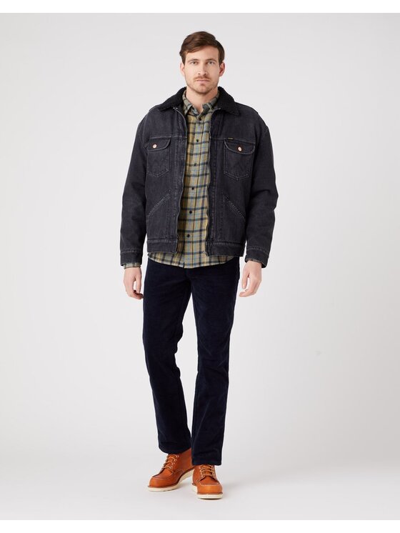Wrangler Wrangler Pantaloni di tessuto TEXAS Blu Straight Fit