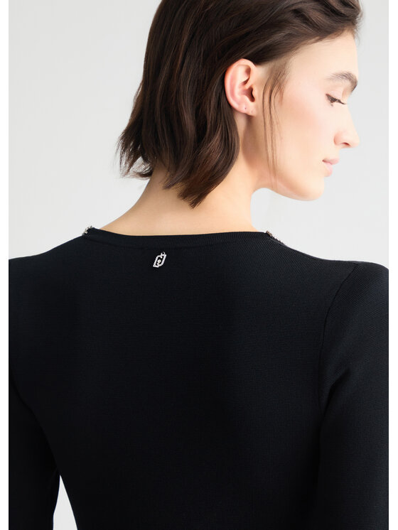 Liu Jo Liu Jo Vestito da giorno WA5039MS55N22222 Nero Regular Fit