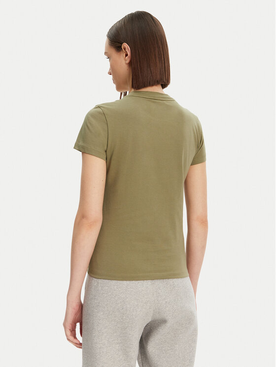 Lacoste Lacoste T-shirt TF9246 Cachi Slim Fit