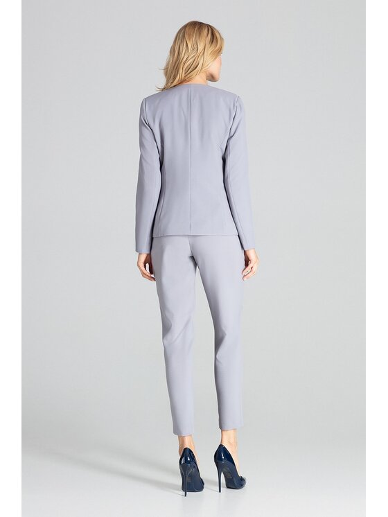 FIGL FIGL Σακάκι M678 Γκρι Regular Fit