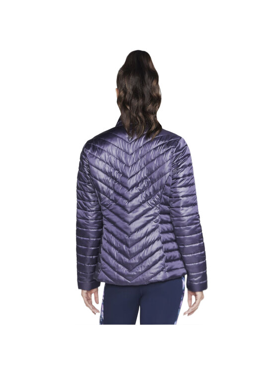 Skechers Skechers Giacca di transizione Skechers GO Shield Shine Jacket Viola Regular Fit