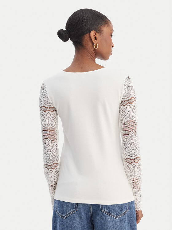 Morgan Morgan Bluse 261-TCLARA Weiß Regular Fit