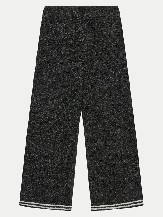 United Colors Of Benetton United Colors Of Benetton Pantaloni in maglia 1EWBCF009 Nero Regular Fit