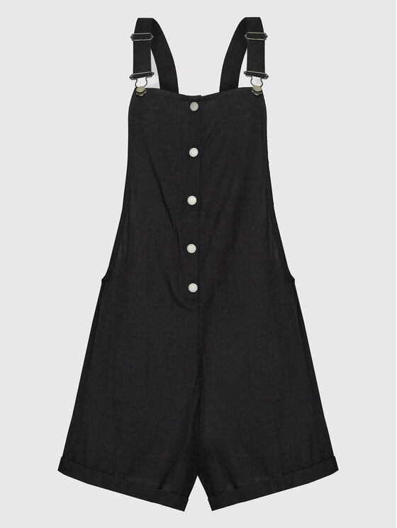 Roxy Roxy Гащеризон с презрамки Back To Goodbye ERJWD03617 Черен Regular Fit