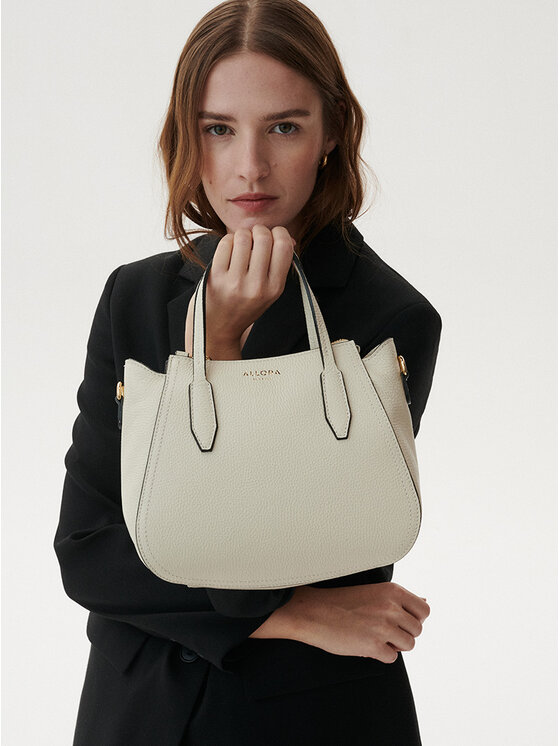 ALLORA BE UNIQUE ALLORA BE UNIQUE Borsetta FLAVIA Écru