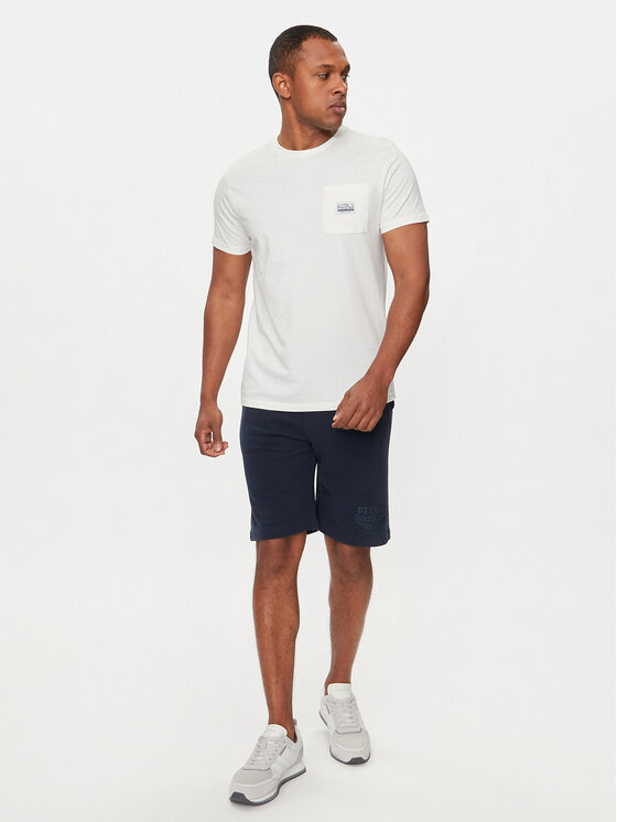 Petrol Industries Petrol Industries T-shirt M-1040-TSR639 Bianco Regular Fit