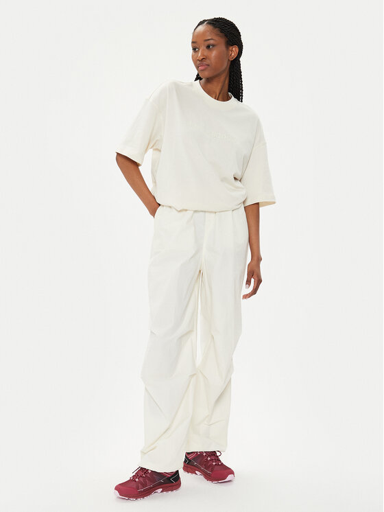 New Balance New Balance Marškinėliai Hyper Density WT41555 Smėlio Oversize