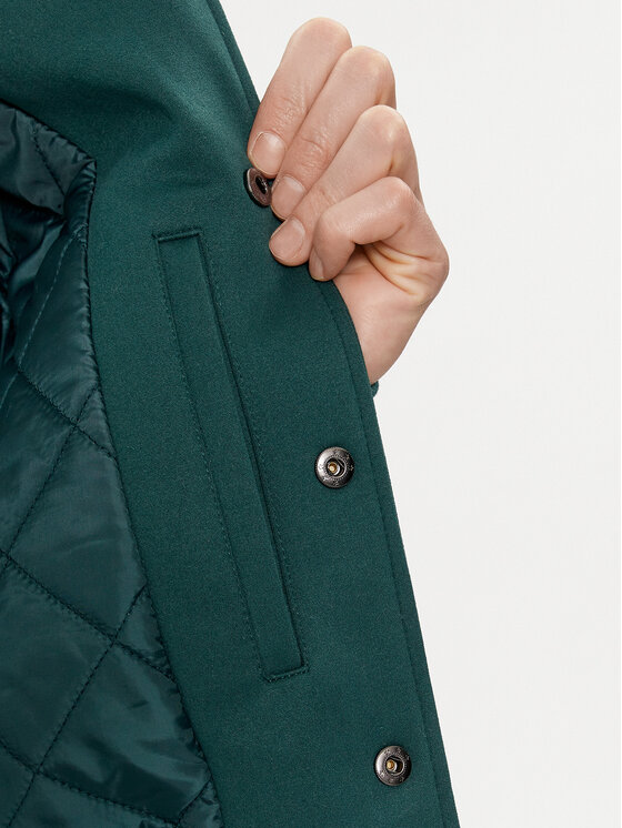 Guess Guess Куртка бомбер Bear Varsity J M4RL44 KCD20 Зелений Regular Fit