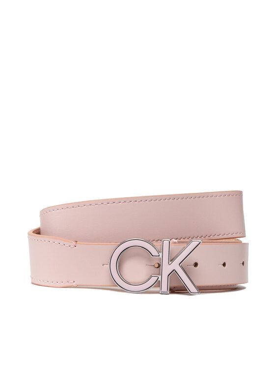 Calvin Klein Ženski Remen Re-Lock Inlay Logo Belt 30Mm K60K609607 Ružičasta