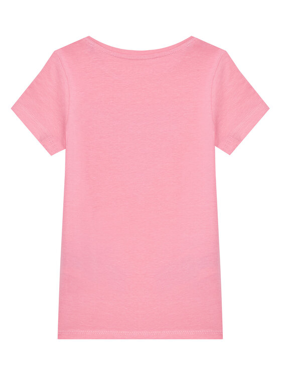 Guess Guess Tričko J2YI51 K6YW1 Ružová Regular Fit