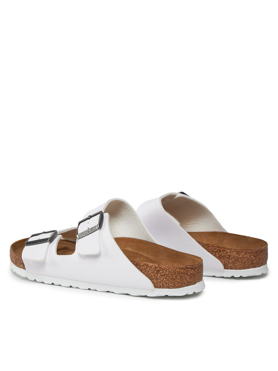 Birkenstock Birkenstock Παντόφλες Arizona Birko-Flor 552681 Λευκό