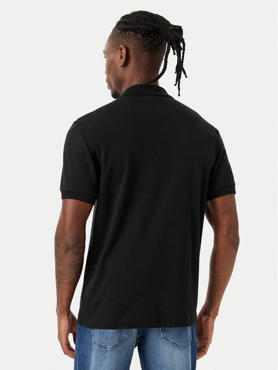Lacoste Lacoste Polo DH2050 Μαύρο Regular Fit