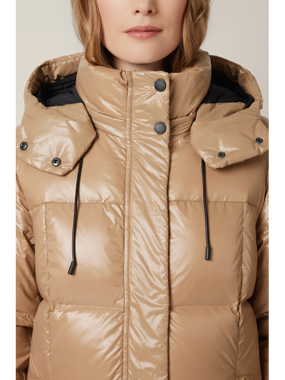 Lancerto Lancerto Kurtka puchowa Melby KU073225000032 Brązowy Regular Fit