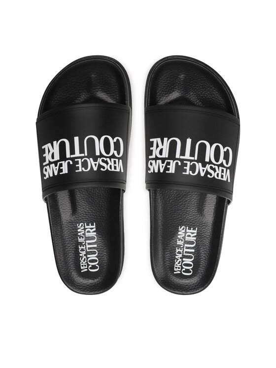 Versace Jeans Couture Versace Jeans Couture Παντόφλες 74VA3SQ2 71353 Μαύρο