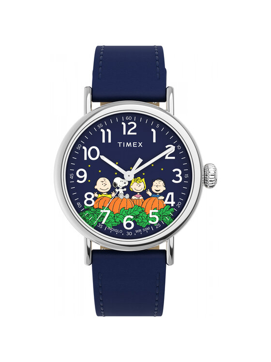 Timex Timex Zegarek TW2W72700 Niebieski