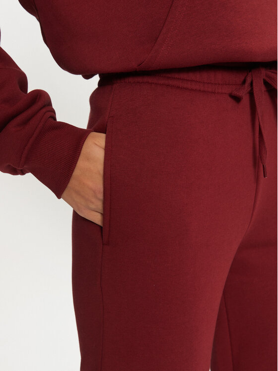 Gina Tricot Gina Tricot Teplákové nohavice Basic 21183 Červená Relaxed Fit