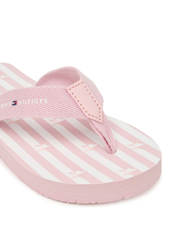 Tommy Hilfiger Tommy Hilfiger Čības uz pirksta T3A8-34326-0058 Rozā