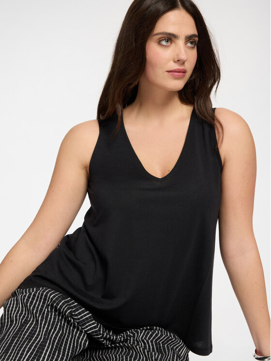 Elena Mirò Elena Mirò Camicia G002Z000628N033 Nero A-Line Fit