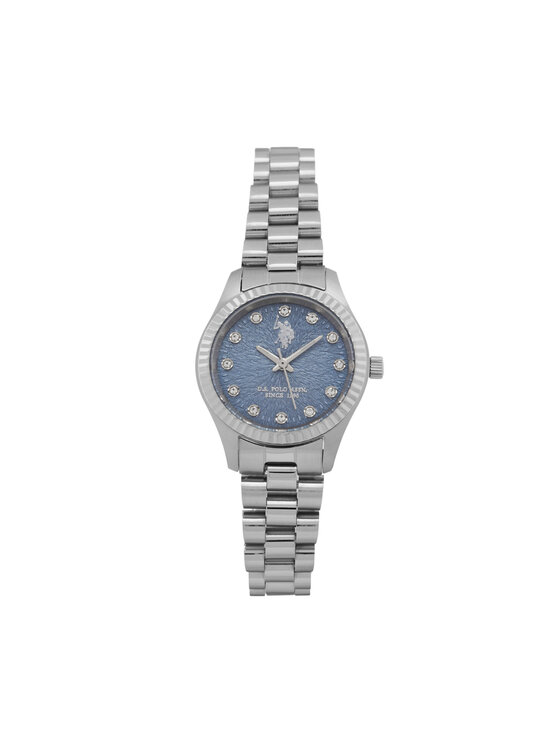 U.S. Polo Assn. U.S. Polo Assn. Ρολόι Grace USP8496LB Ασημί