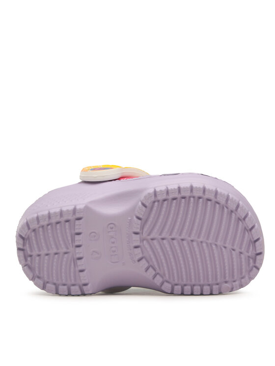 Crocs Crocs Klapki Cls Fl Iam Peppa Pig Cgt 207915 Fioletowy