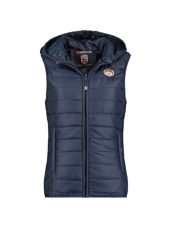 Geographical Norway Geographical Norway Bezrękawnik WW2008E/GNO-Navy Granatowy Regular Fit