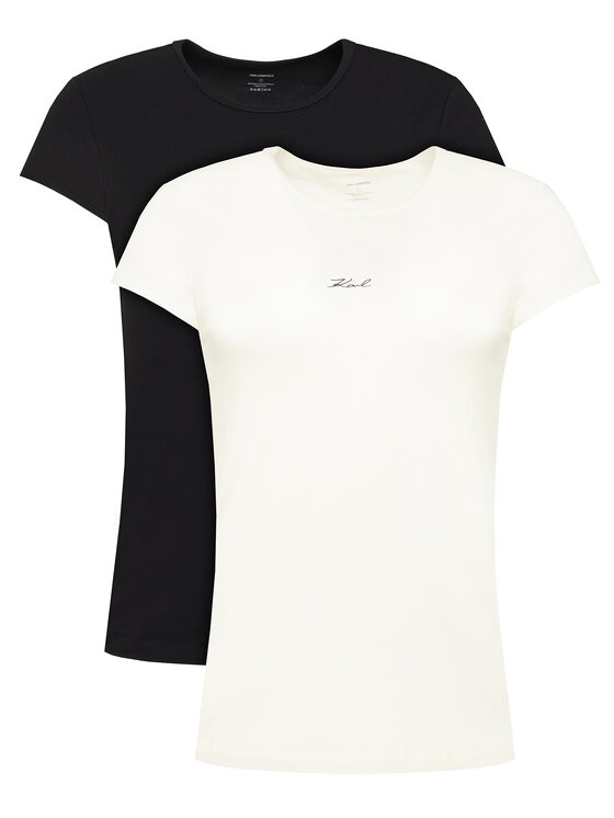 KARL LAGERFELD KARL LAGERFELD Set t-shirt majica﻿ B3W47010 Šarena Slim Fit