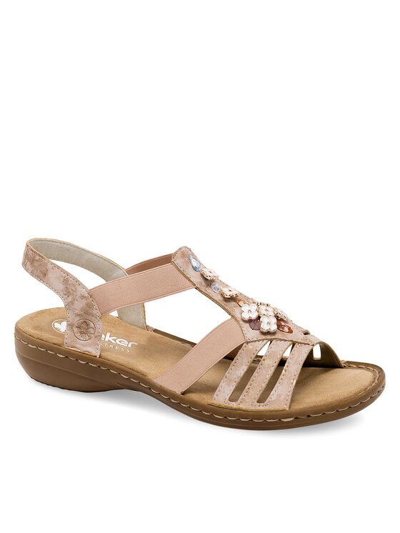 Rieker Rieker Sandali 60855-31 Roza
