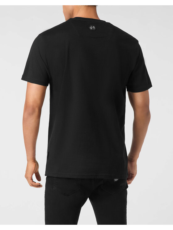 PHILIPP PLEIN PHILIPP PLEIN T-Shirt 26147 Czarny Regular Fit