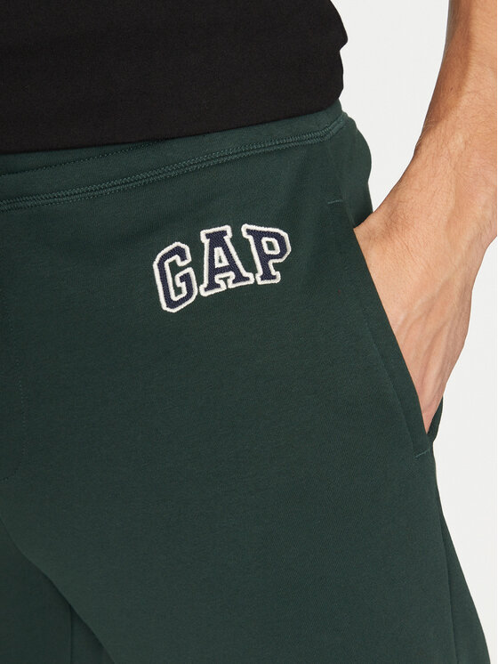 Gap Gap Долнище анцуг 542221-00 Зелен Regular Fit