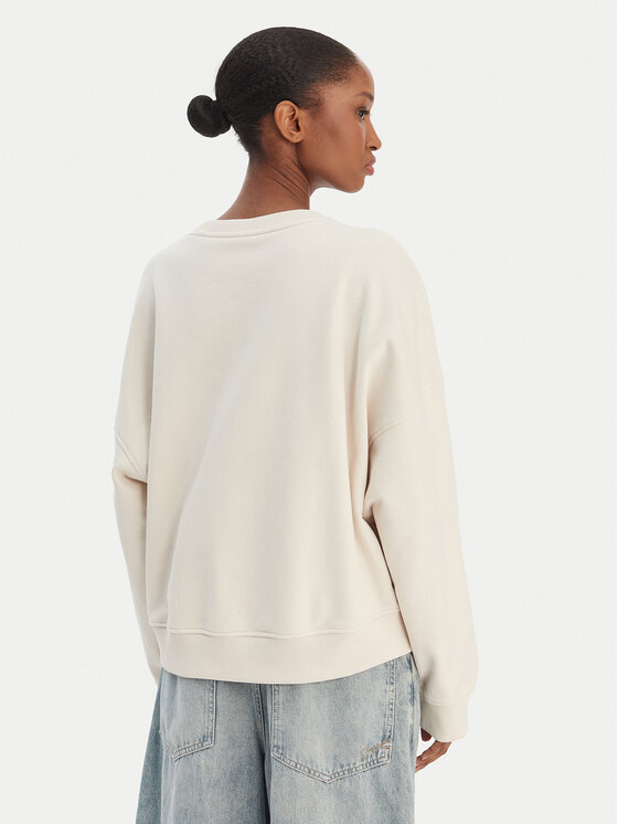 BOSS BOSS Bluza C Ever 50556999 Kremowy Oversize