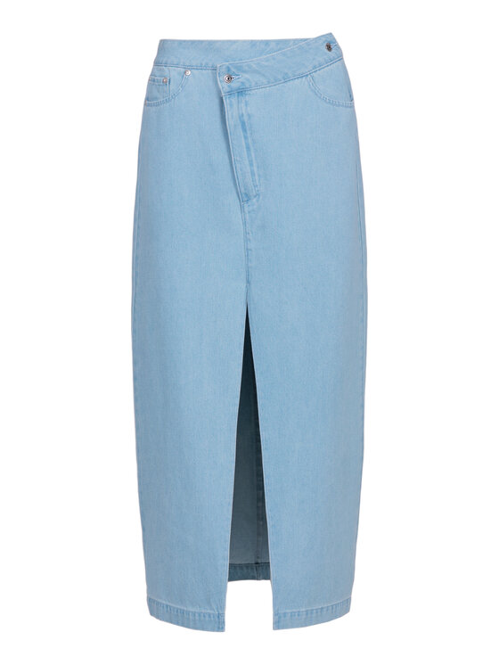 LAURELLA LAURELLA Sukně 7UL020 Modrá Regular Fit