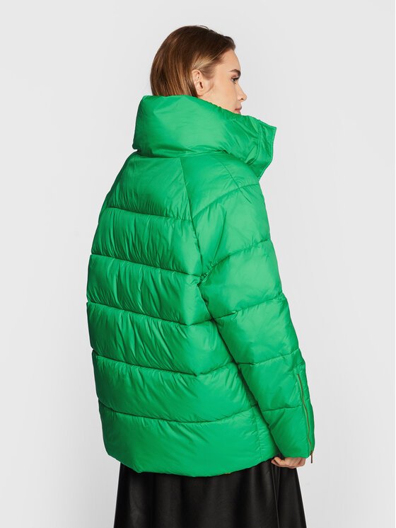 PINKO PINKO Ziemas jaka Brunella 1G17Z3 A082 Zaļš Relaxed Fit